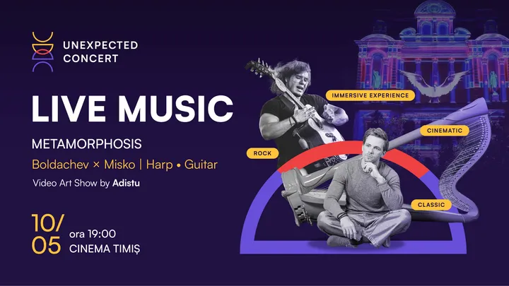 Timisoara: Unexpected Concert - Live Music and Immersive Experience - Alexander Boldachev, Alex Misko & Adistu