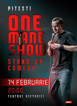 Pitești: Stand Up Comedy cu Mane Voicu "One Mane Show"