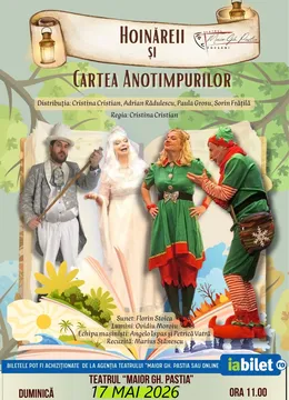 Focsani: ”Hoinăreii și cartea anotimpurilor”(spectacol pentru copii)