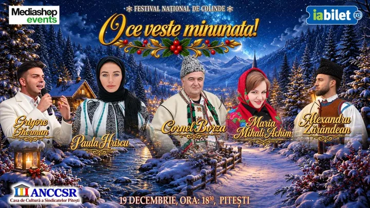 Pitesti: O ce veste minunată