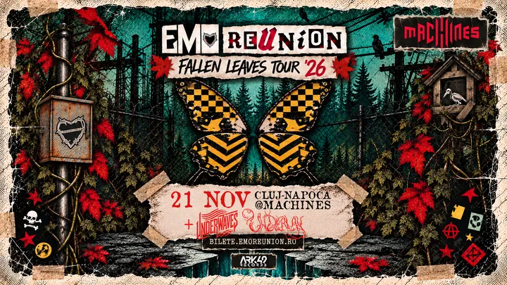 Cluj-Napoca: Emo Reunion + Underwaves & Underlay - Fallen Leaves Tour