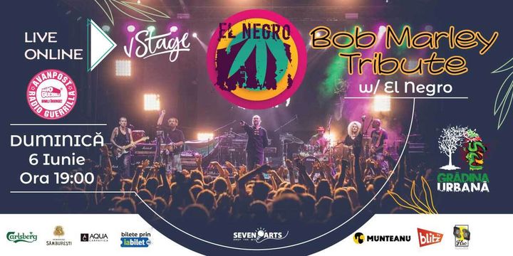 Bob Marley Tribute w/ El Negro (Online)