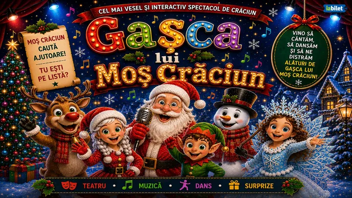 Piatra Neamț: Gașca lui Moș Crǎciun