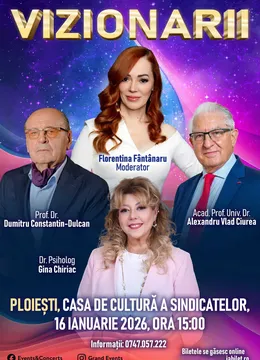 Ploiesti: Vizionarii "Creierul, Mintea și Vindecarea"