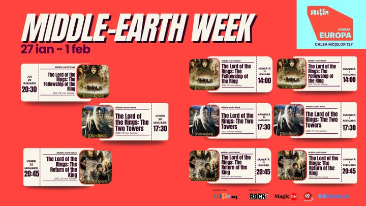 Middle-earth Week - niciodată nu e prea mult LOTR