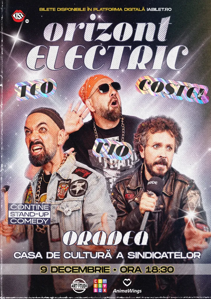 Oradea: Teo, Vio și Costel - Orizont Electric | Stand Up Comedy Show