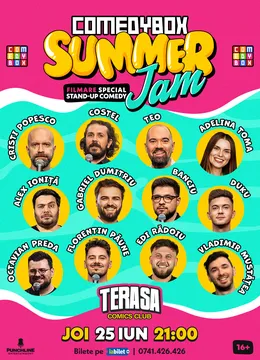 Filmare Stand-up Comedy SummerJam pe Terasa ComicsClub! - Show 2