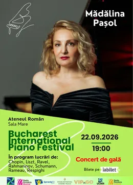 Mădălina Pașol – Concert de Gală | Bucharest International Piano Festival