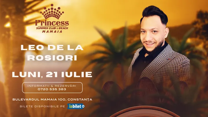 Mamaia: Concert Leo de la Rosiori