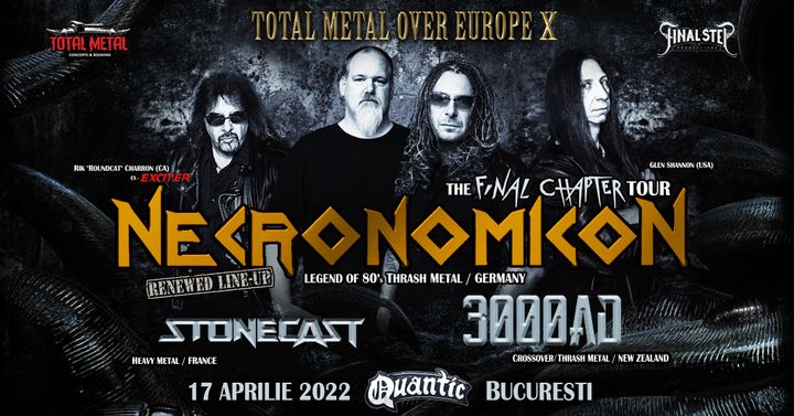 Necronomicon / 3000 AD / Strident - Live in Quantic