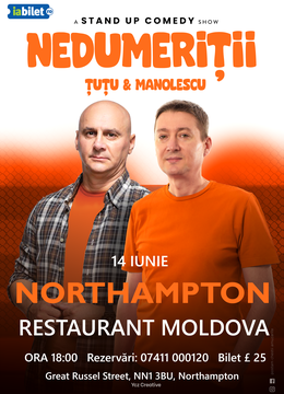 Northampton: Stand-up Comedy - Dan Tutu si Cristi Manolescu