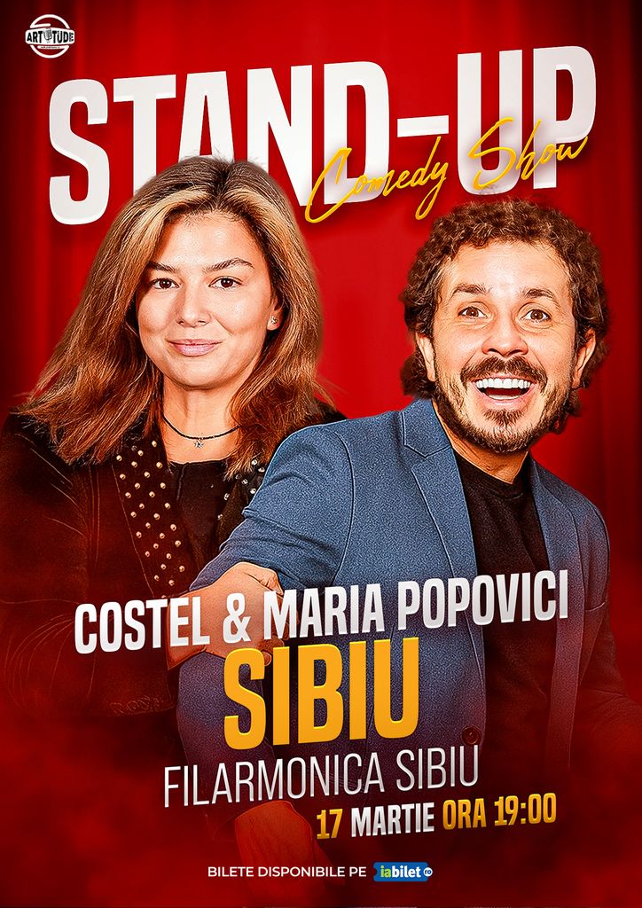 Sibiu: Costel și Maria Popovici - Stand Up Comedy Show