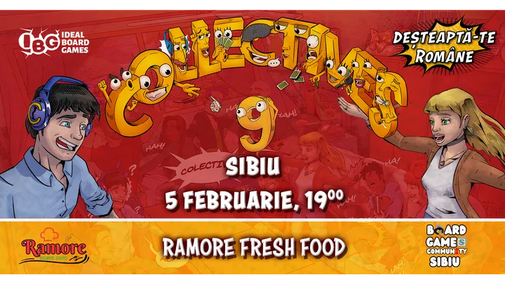 Sibiu: Lansare joc - Colectives 9 - Boardgame
