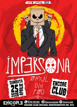 Concert Impersona x Omul din Pod in Encore Club