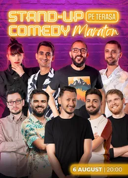 The Fool: Stand-up Comedy Maraton pe terasă cu: Natanticu, Gherghe, Teodora Nedelcu, Dobrotă, Florin Gheorghe, Claudiu Popa, Edi Vacariu, Tudor Costina, Paul Szabo și Gabriel Dumitriu
