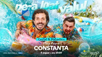 Constanța: Stand-up comedy cu Costel și Natanticu