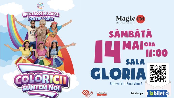 Coloricii suntem noi - Spectacol Muzical pentru copii