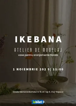 Cluj-Napoca: Ikebana - atelier de modelat vase pentru aranjamente florale