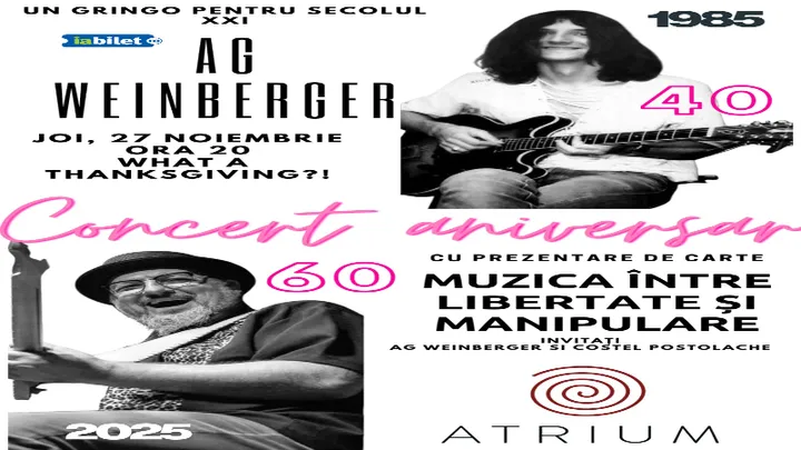 Sibiu: Un Gringo pentru secolul XXI - AG Weinberger