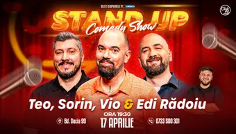 Stand-up Comedy cu Teo, Sorin Pârcălab, Vio - Edi Rădoiu