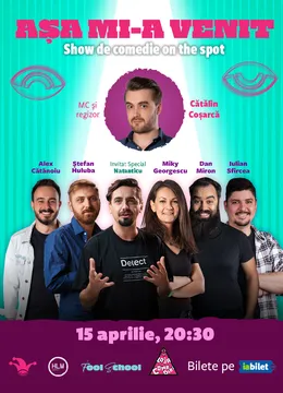 The Fool: Așa mi-a venit! | Show de comedie on the spot