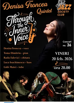 Galati: Denisa Troncea Quintet - "Through the inner voice"