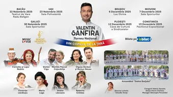 Turneu: Valentin Sanfira - "Din copilul de la țară"