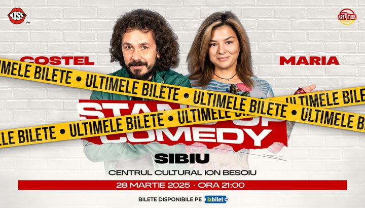 Sibiu: Costel și Maria Popovici - Stand Up Comedy Show 2