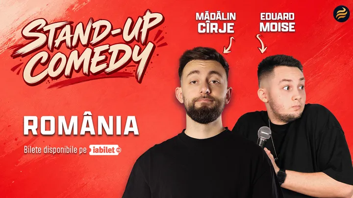 Viseu de Sus: Stand-up comedy cu Mădălin Cîrje și Edi Moise