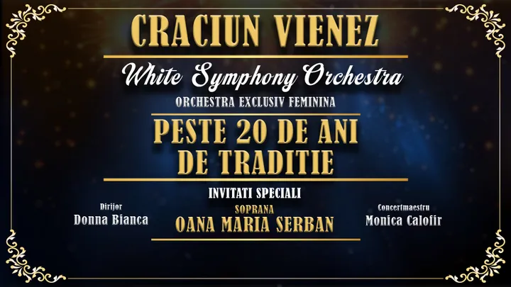 Cluj-Napoca: Craciun Vienez - White Symphony Orchestra