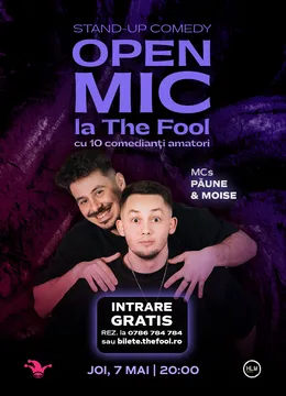 The Fool: Open Mic: MCs Moise & Păune