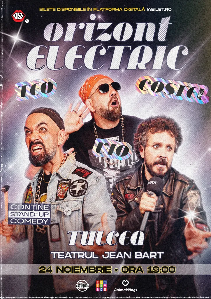 Tulcea: Teo, Vio și Costel - Orizont Electric | Stand Up Comedy Show