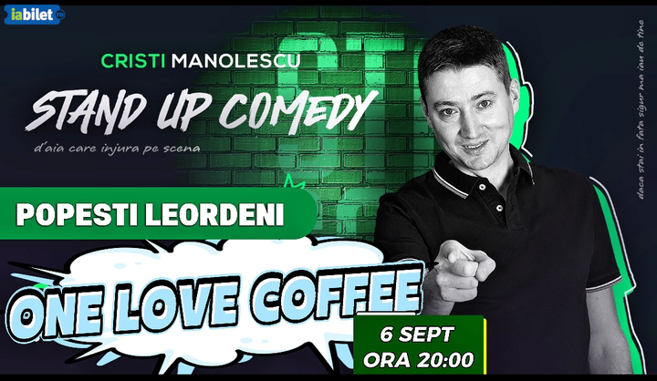 Popești Leordeni: Stand-up Comedy cu Cristi Manolescu