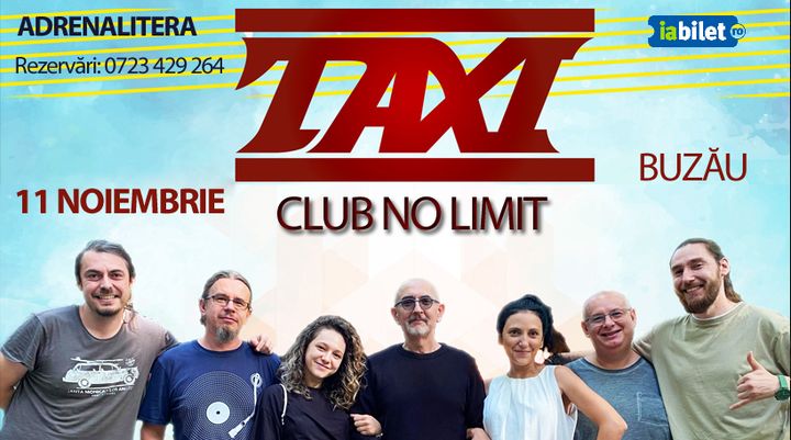 Buzău: Trupa Taxi @ After City Pub – 11 Noiembrie