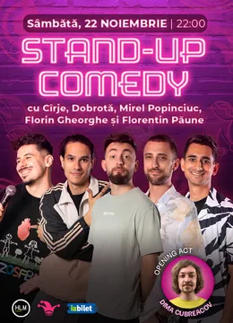 The Fool: Stand-up comedy cu Cîrje, Dobrotă, Mirel Popinciuc, Florin Gheorghe și Florentin Păune
