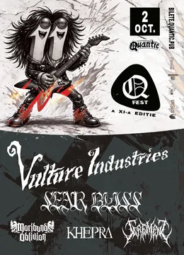 QFest – Ziua V – Vulture Industries | Sear Bliss | Moribund Oblivion | Khepra | Serement