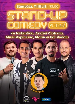 The Fool Terasa: Stand-up comedy cu Natanticu, Ciobanu, Mirel Popinciuc, Florin Gheorghe și Edi Radoiu