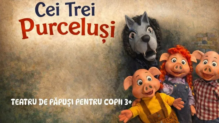 Povestea celor trei purceluși @ Terasa Florilor