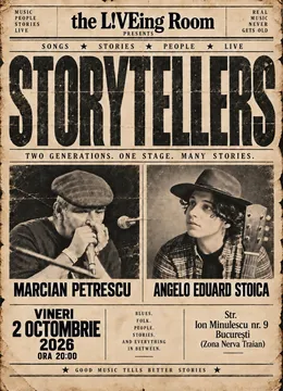 L!VEing Room #14: Marcian Petrescu - Storytellers (A Folk & Blues Tale)