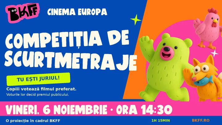 Competiția de scurtmetraje BKFF – Cinema Europa