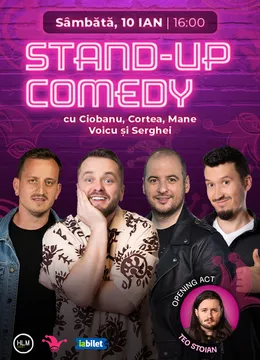 The Fool: Stand-up comedy cu Andrei Ciobanu, Cortea, Mane Voicu și Serghei