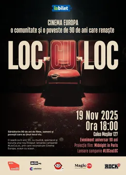 Un cinema de 90 de ani salvat loc cu loc ( Proiectie Midnight in Paris)