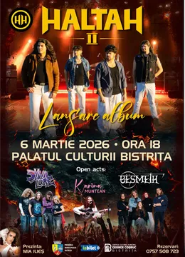 Bistrita: Lansare Album „Halta H 2”