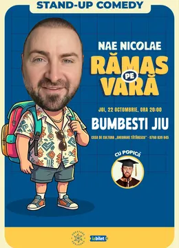 Bumbești Jiu: „Nu mai suntem o FAMILIE?!” Show nostalgic de stand-up cu Nae Nicolae si Popica