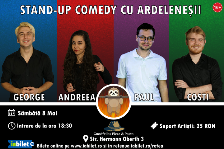Stand-up Comedy cu Ardeleneșii la Downtown