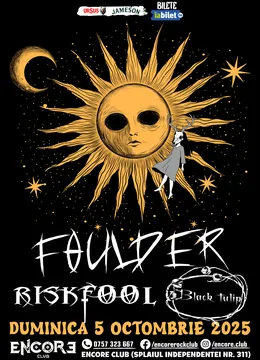 Concert Foulder / Riskfool / Black Tulip