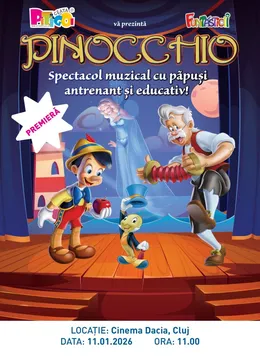 Cluj-Napoca: Pinocchio - Adaptare dupa Carlo Collodi