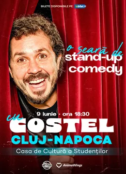 Cluj-Napoca: O seara de stand up comedy cu Costel
