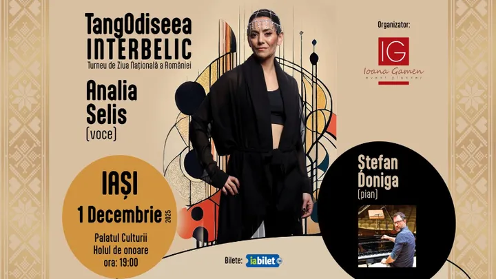 Iasi: TangOdisseea Interbelic – Analia Selis & Ștefan Doniga