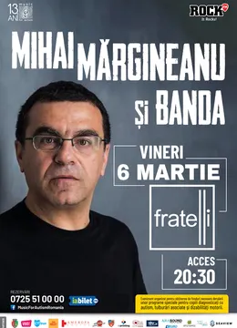 Constanta: Concert caritabil Mihai Mărgineanu si Banda